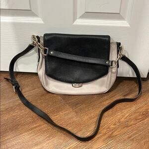 Black and Cream Kate Spade Women's Bag